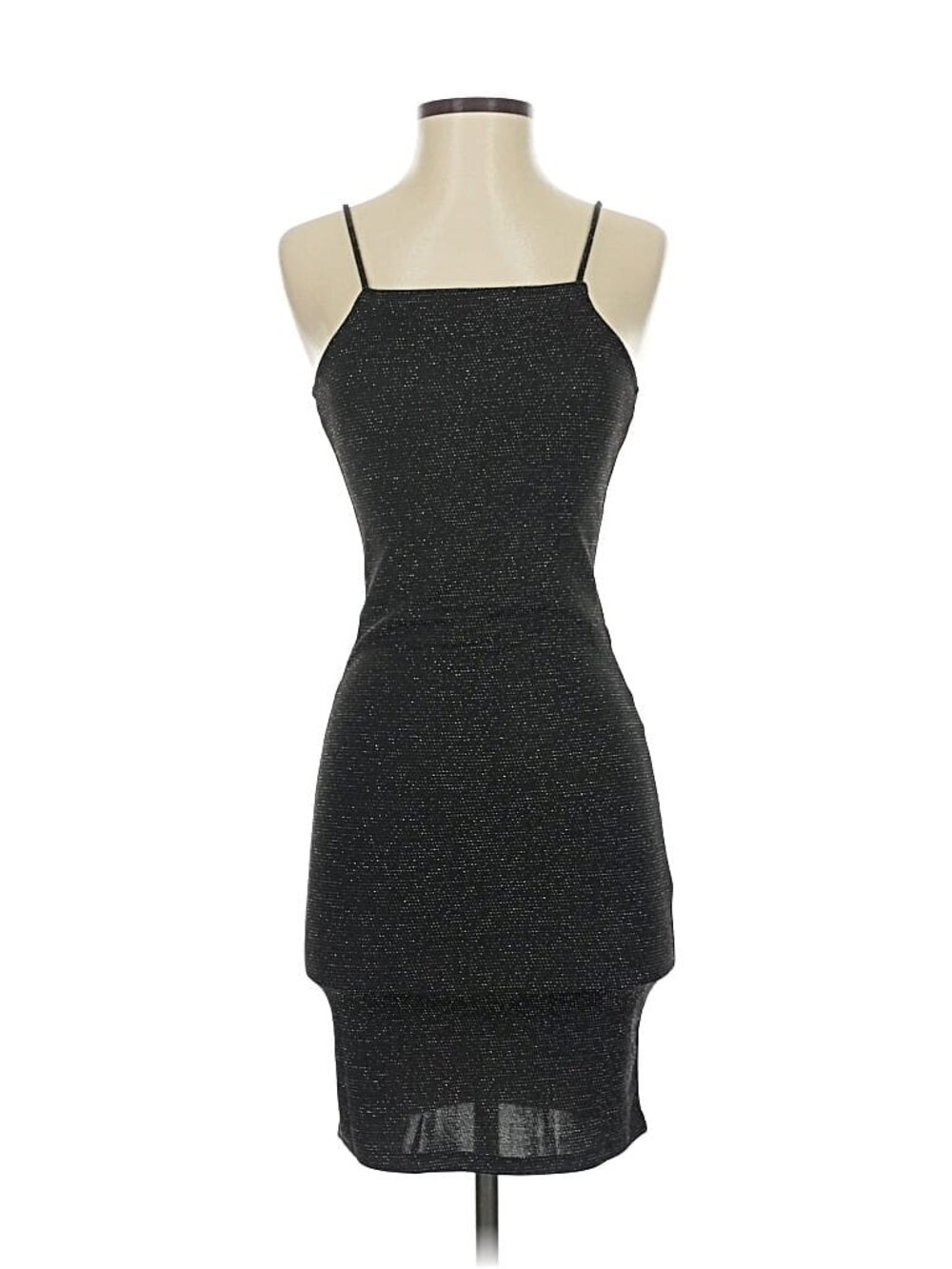 NWT Vero Moda Black Glitter Dress XS